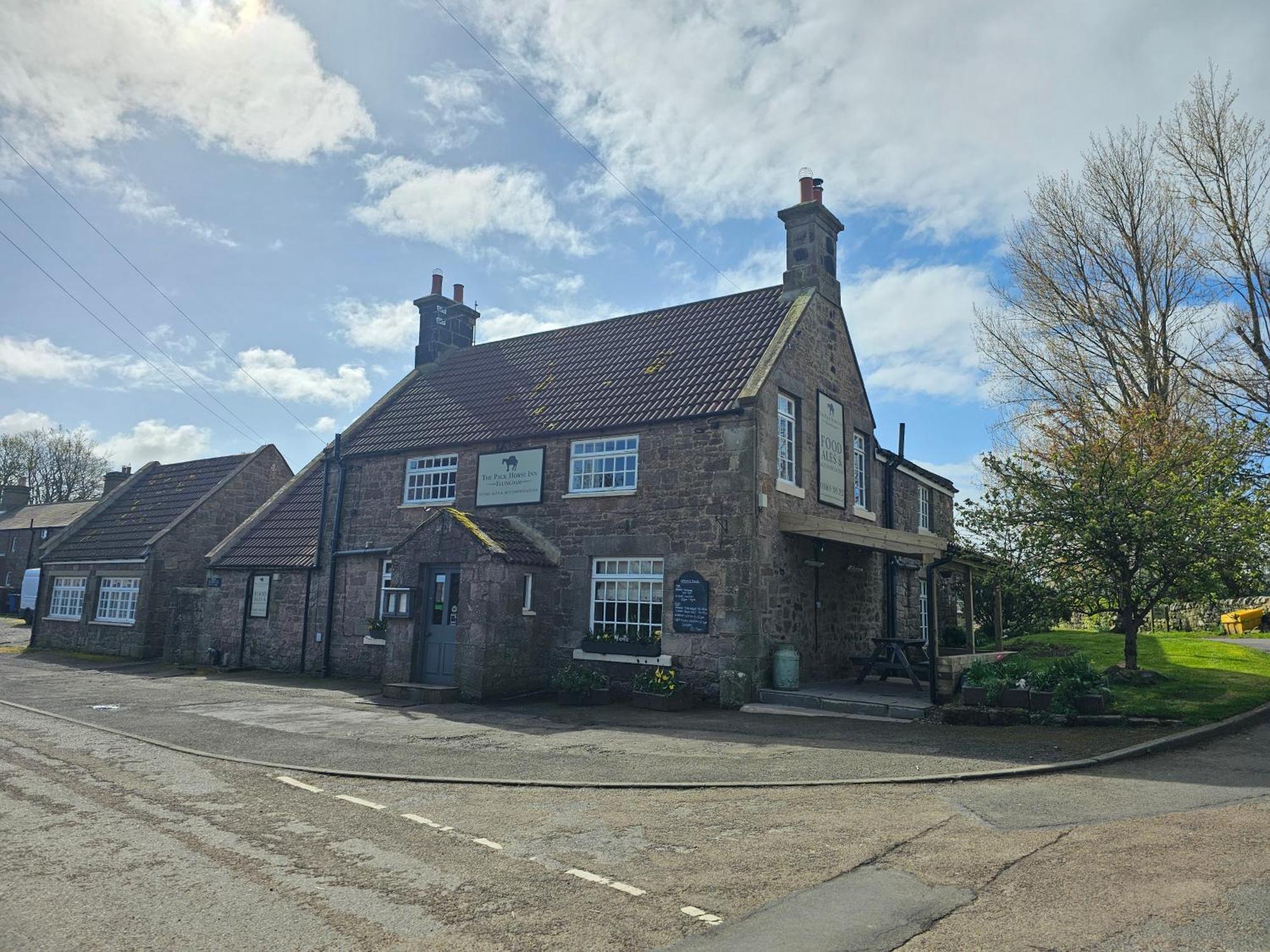 The Pack Horse Inn Chathill Luaran gambar