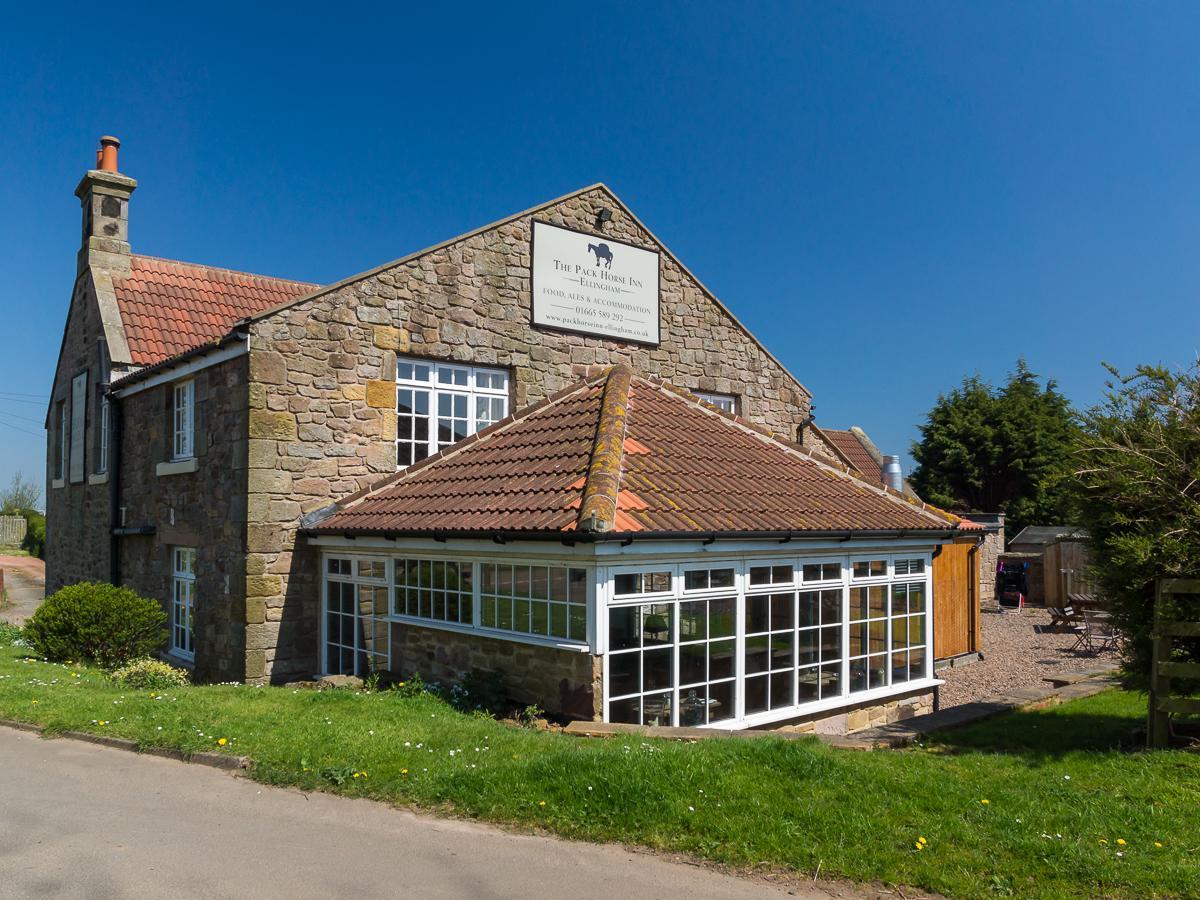 The Pack Horse Inn Chathill Luaran gambar