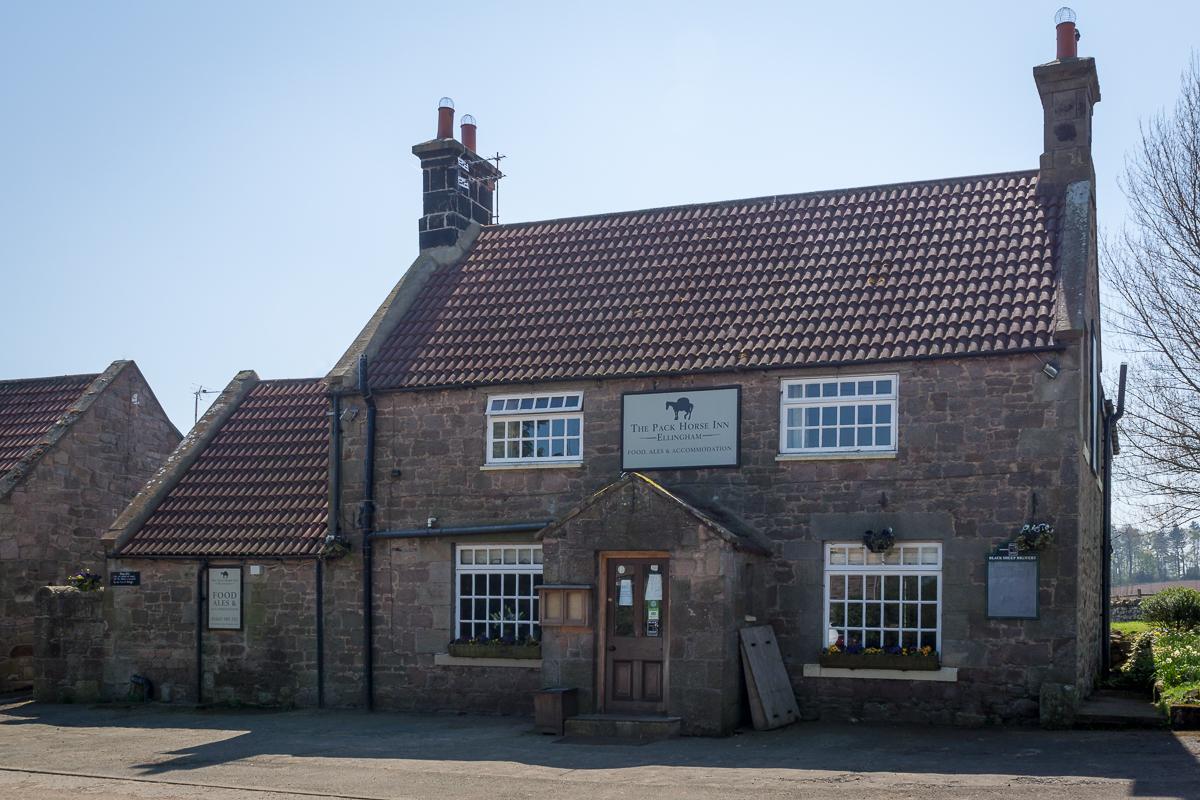 The Pack Horse Inn Chathill Luaran gambar